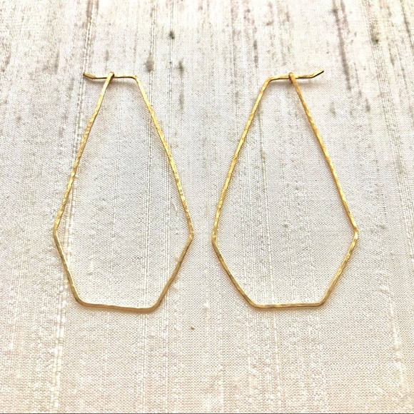 Gold Artisan-Made Earrings - Picture 5 of 5